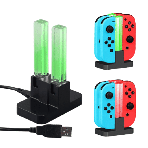 [018001001GENSWIMANO] CARGADOR SW MANO DOBLE CHARGING DOCK FOR NINTENDO SWITCH TNS-875