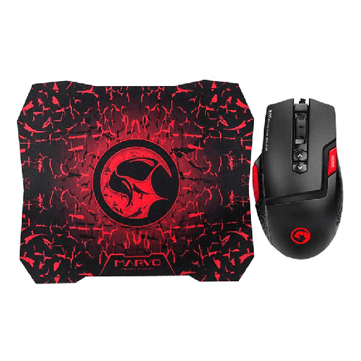 [038002004MAVM355+G1] MOUSE + MOUSE PAD MARVO M355+G1