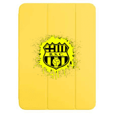 [017008010BAR06AMA] PROTECTOR P/TABLET T1000 BARCELONA AMARILLO ESCUDO GRAFITI