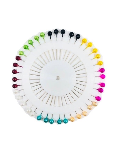 [011005VARHO44] ALFILERES CABEZA DE MADERA CON FORMAS 10 PCS POR BOLSA VARIOS COLORES 8MM HO-44