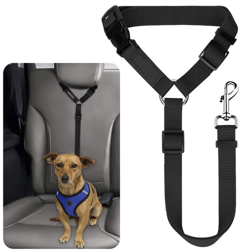 [050022VARMA3] CORREA DE SEGURIDAD PARA MASCOTA PARA USO DE VEHICULO 70X2.5CM MA-3