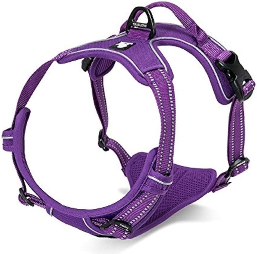 [050022001VARMA4BBMOR] PECHERA PARA MASCOTA DOBLE CAPA MESH LARGE MA-4BB  MORADO