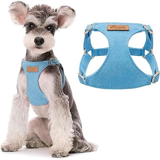 [050022001VARMA4BMCEL] PECHERA PARA MASCOTA DOBLE CAPA MESH MEDIUM MA-4BM CELESTE