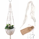 PORTAMACETA TIPO COLGADOR MACRAME 100-105CM HO-27/5A