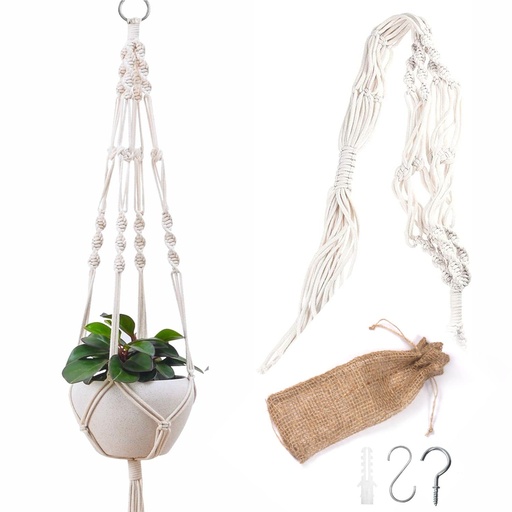 [050018VARHO27-5A] PORTAMACETA TIPO COLGADOR MACRAME 100-105CM HO-27/5A