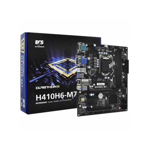 [014006014ECSH410H6M7] MAINBOARD ECS ELITEGROUP H410H6-M7 HDMI/VGA SATA USB 3.0