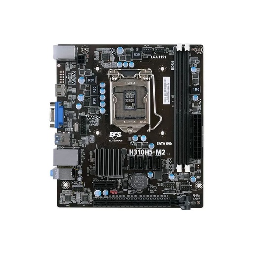 [014006014ECSH310CH5M2] MAINBOARD ECS ELITEGROUP H310CH5-M2 8VA GEN. HDMI/VGA SATA USB 3.1 HD 6C