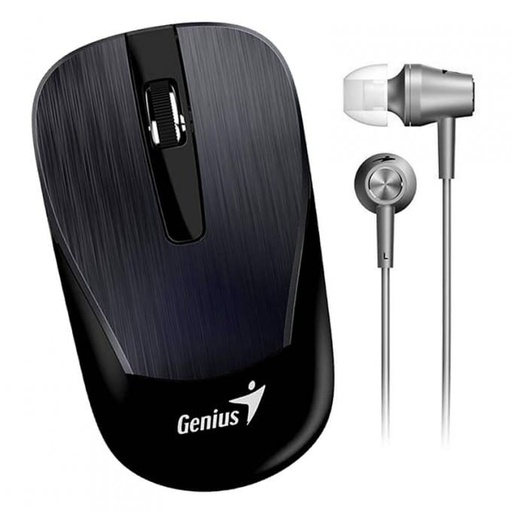 [012010KYEMH8015GRI] MOUSE /AUDIFONO GENIUS MH-8015 GRIS