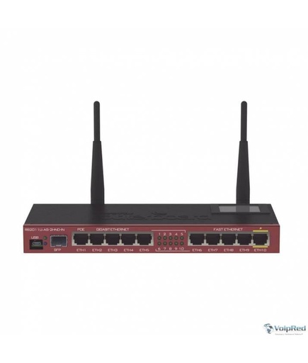 [020005MCRRB2011UIAS2H] ROUTER MIKROTIK AP RB2011UIAS-2HND-IN