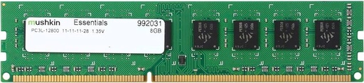 [014007016MUS8GBPC3L] MEMORIA MUSHKIN  8GB DDR3 PC3L-12800 DIMM