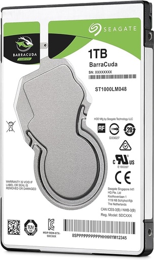 [014003012SEAST1000LM048] DISCO DURO SEAGATE BARRACUDA NT 1TB ST1000LM048