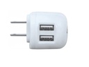CARGADOR PARED MANHATTAN 2P/1A+2.1A BLANCO 101738