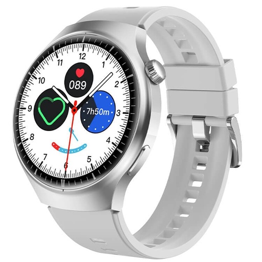 [021004028GEN4PROSUITPLA] Smart watch 4 pro suit silvery