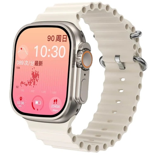 [021004028GENI15ULTRAMAXBLA] Smart watch i15 ultra max blanco