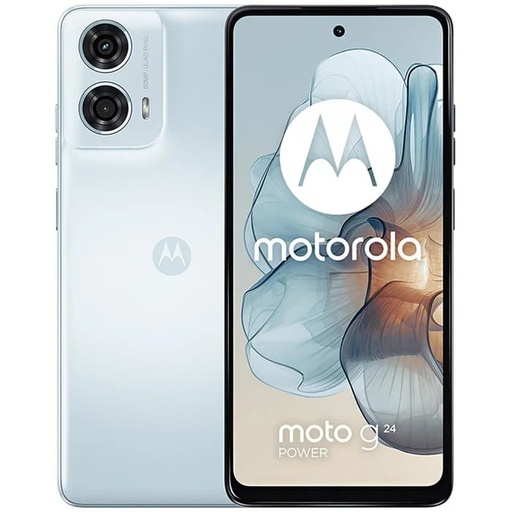 [008003002MOTXT24251PB1B0005COC] Telefono Motorola Moto G24 Power (XT2425-1) DS 8gb+256gb SS Celeste Glaciar