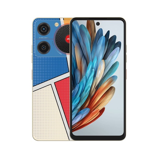 [008003019ZTEZ2353PAR] Telefono Zte Nubia Music Z2353 DS 8gb(4gb+4gb)+128gb Pop Art