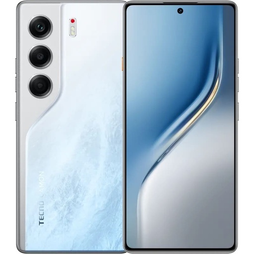 Teléfono Tecno Camon 40 Pro Blanco Glaciar